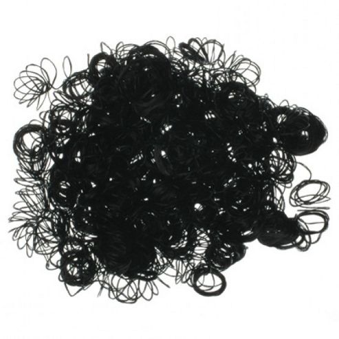 Image of Curly Dolls Hair - Black