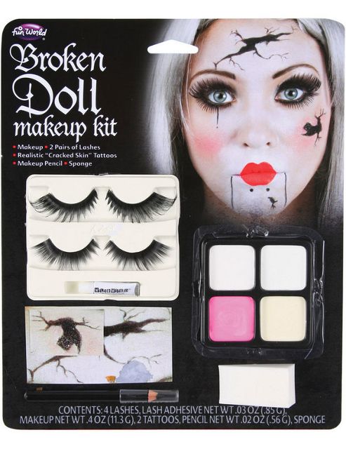 Image of Broken Doll Face Make-up Kit