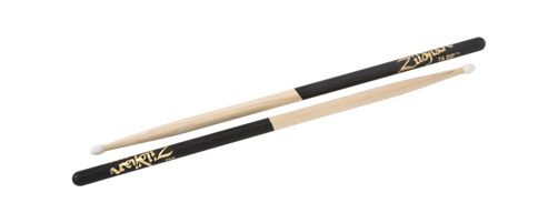 Image of Zildjian 7a Nylon Tip Dip Hickory Drumsticks - Pair