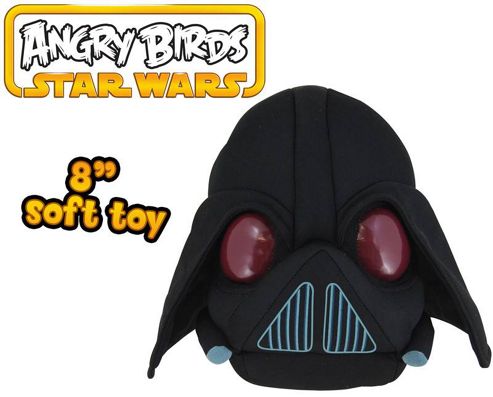 Image of Angry Birds Star Wars Darth Vader 8 Inch