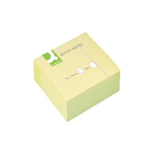 Image of Q-connect Quick Note Cube 75x75mm Pastel Pack Of 1
