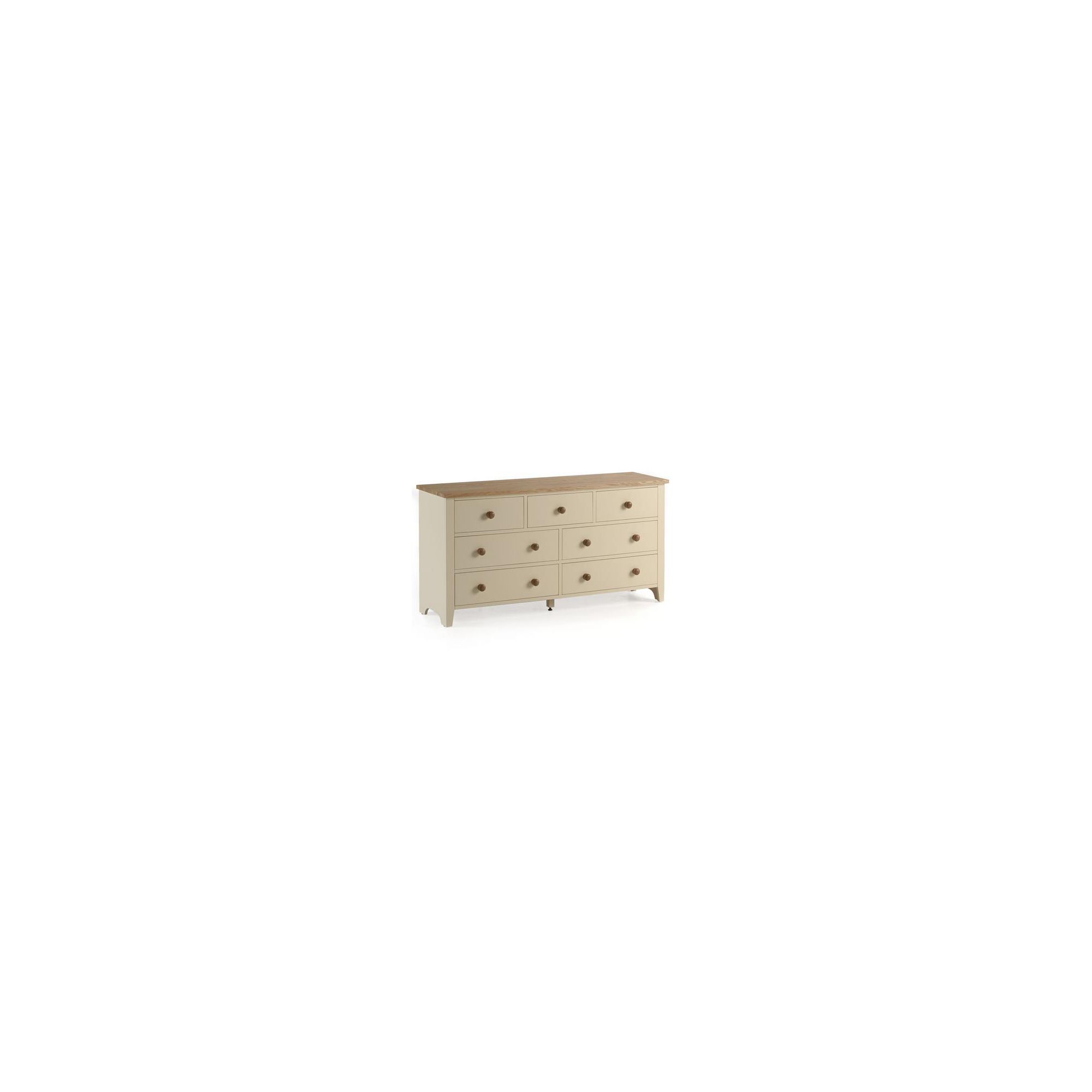 Ametis Camden Painted Pine and Ash Chest in Painted Ivory at Tesco Direct