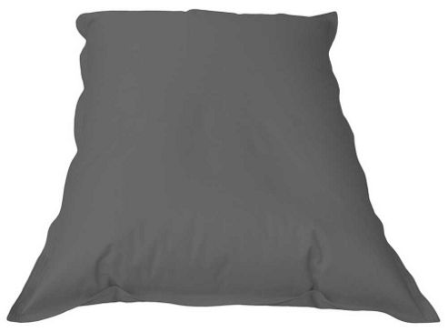 Image of Valufurniture Large Slab Grey Bean Bag