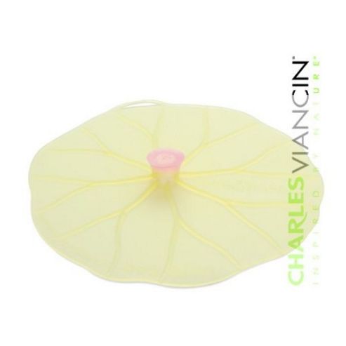 Image of Charles Viancin Silicone Sealing Lid Food Cover, Lilypad, 33cm