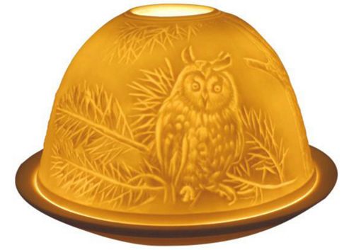 Image of Owls Tealight Candle Holder From Light-glow By Welino