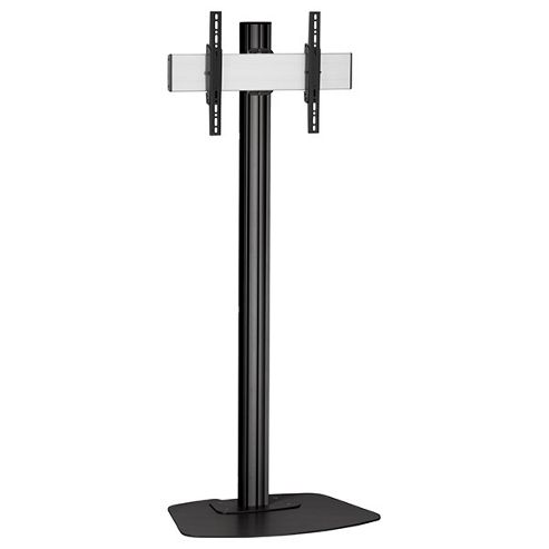 Image of Black Floor Stand With Optional Tilt For Up To 65 Inch Tvs