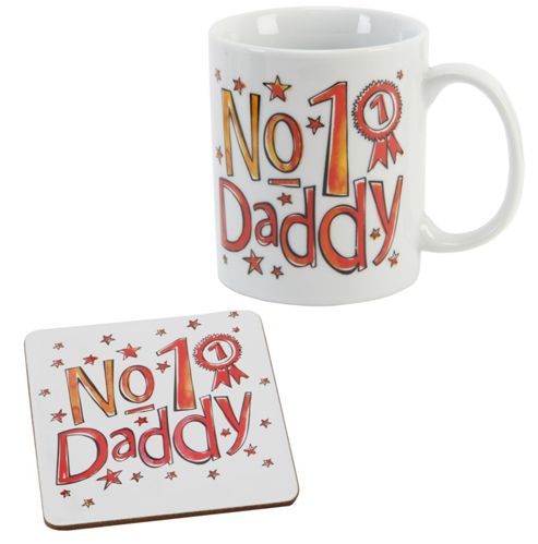 Image of Funky No1 Mug And Coaster