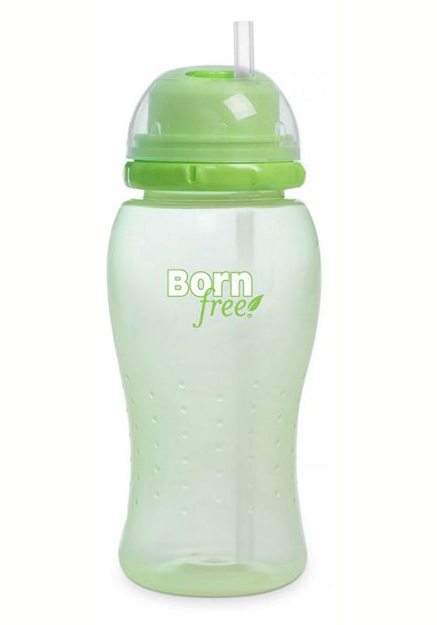 Image of Born Free Twist N Pop Straw Cup 14oz 400ml - Green