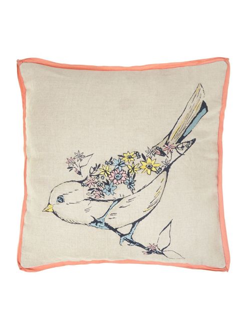 Image of Dickins & Jones Bird Natural Cushion