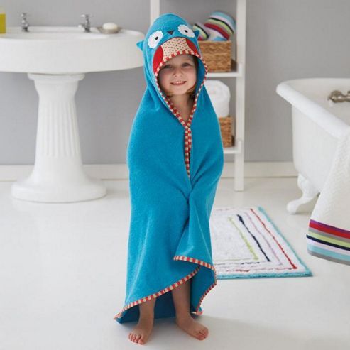 Image of Skip Hop Zoo Hooded Towel Owl