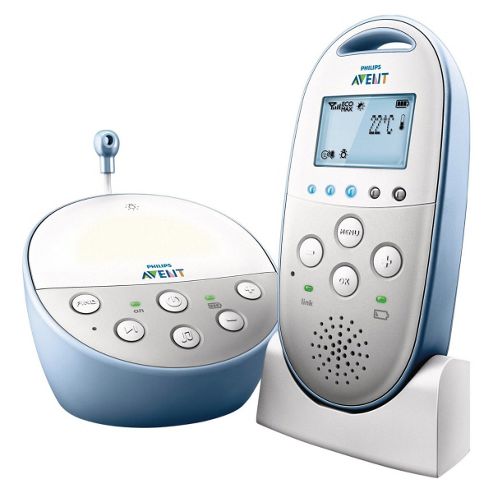 Image of Philips Avent Dect Baby Monitor Scd570/01 With Light - Lullabies And Vibration Alert