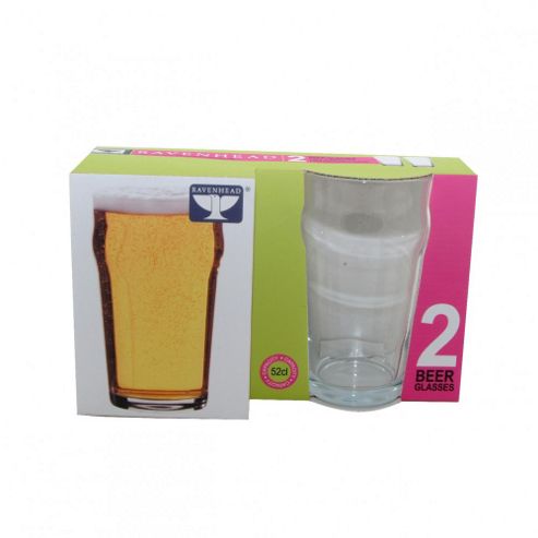 Image of Zrw - Glass - Set 2 Beer Glasses 580ml