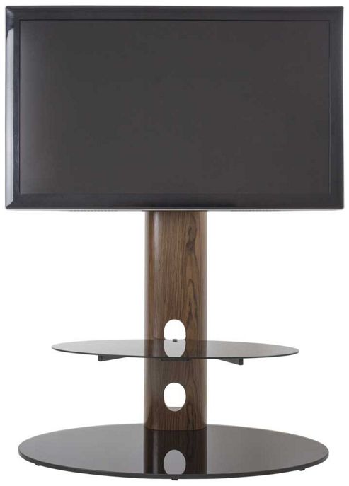 Image of Avf Sandringham Cantilever Tv Stand In Walnut