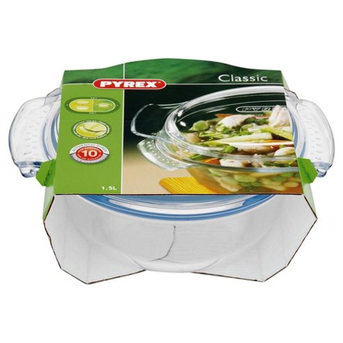 Image of Pyrex 1.5l Casserole With Lid
