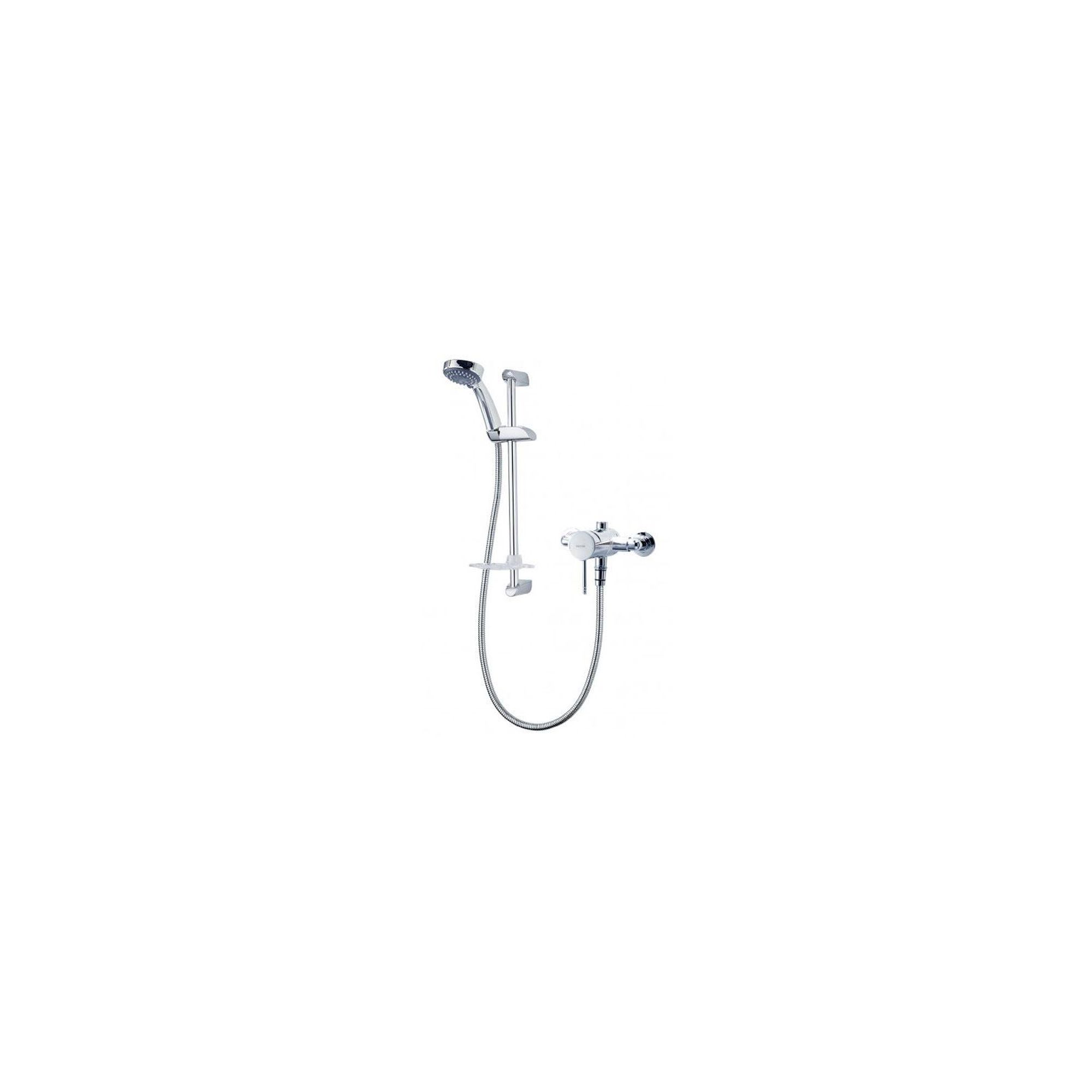Triton Thames Exposed Thermostatic Single Lever Mixer Shower Chrome at Tesco Direct