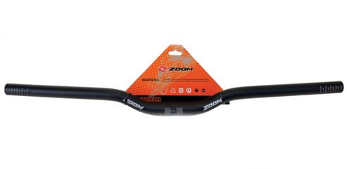 Image of Zoom Alloy Semi-rise Mtb Handlebar Matt Black