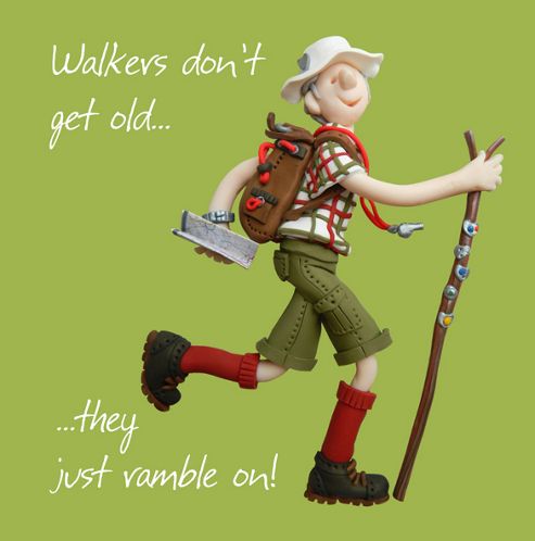 Image of Holy Mackerel Ramble On Greetings Card