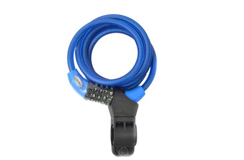 Image of Squire 216 Combination Cable Lock 10mm X 1800mm Blue