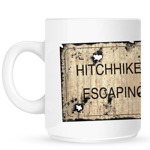 Image of Hitchhikers May Be Escaping Inmates 10oz Ceramic Mug