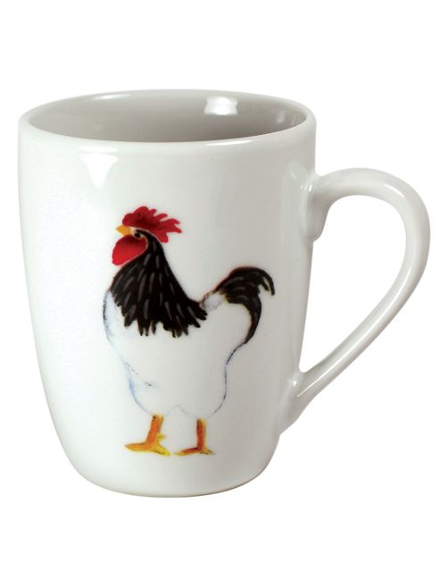 Image of Pecking Order Hen Trio Design Bone China Single Mug