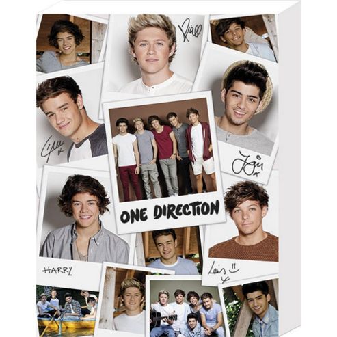 Image of One Direction Canvas 1d Polaroid 30x40cm