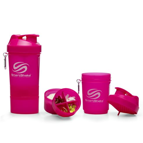 Image of Smartshake Protein Shaker - Neon Pink