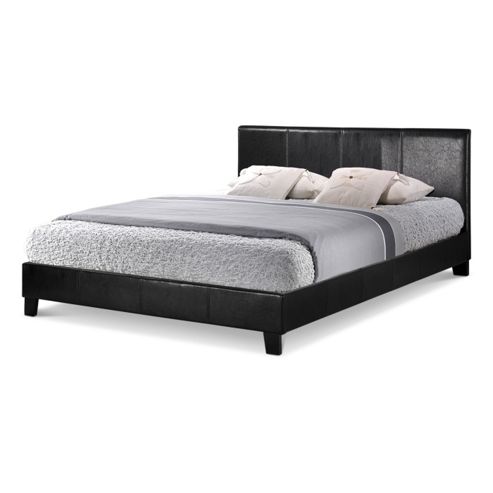 Image of Berlin Bed - Black - Double (4ft 6')