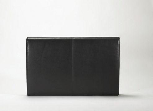 Image of Classic Quarters Aries Upholstered Headboard - Black - Single (3')