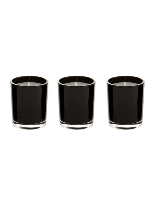 Image of Linea Signature Collection Votive Trio In Black