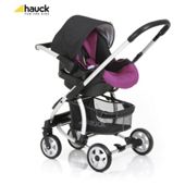 Hauck Malibu All In One Pushchair Caviar/Berry.