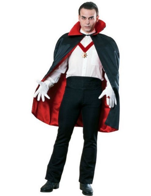 Image of Reversible Satin Cape