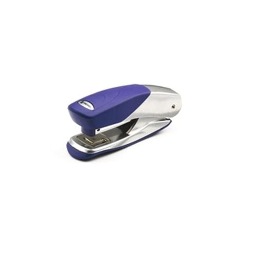 Image of Rexel Matador Pro Stapler 70mm Throat Depth For 26/6 24/6 Silver And Blue Ref 2100951