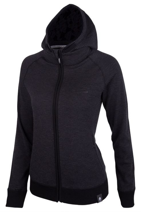 Image of Merino Womens Hoodie - Dark Grey