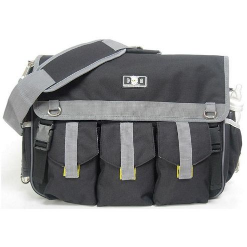 Image of Diaper Dude Deluxe Messenger I Changing Bag Black