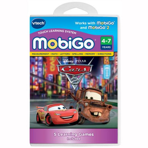 Image of Vtech Mobigo Game - Disney Pixar Cars 2