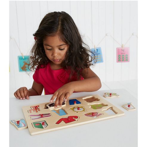 Image of Elc Daily Routine Wooden Puzzle