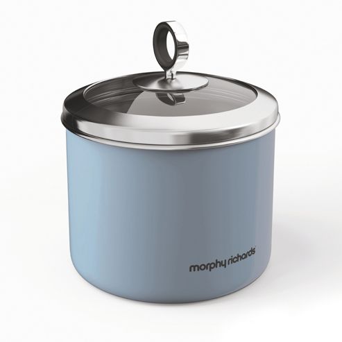 Image of Morphy Richards Accents Small Storage Canister - Cornflower Blue