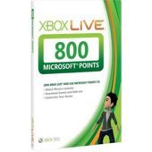 Xbox Live - 800 Points Card