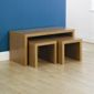 Elements Utah Long John Coffee Nest of Table - Oak
