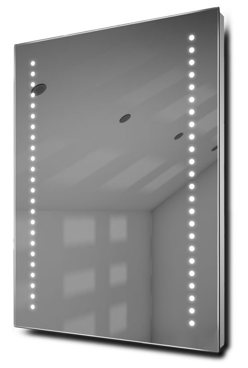 Image of Echo Ultra-slim Led Bathroom Illuminated Mirror With Demister Pad & Sensor K59