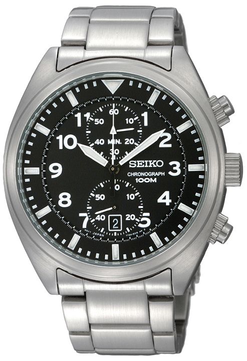 seiko gents chronograph watch