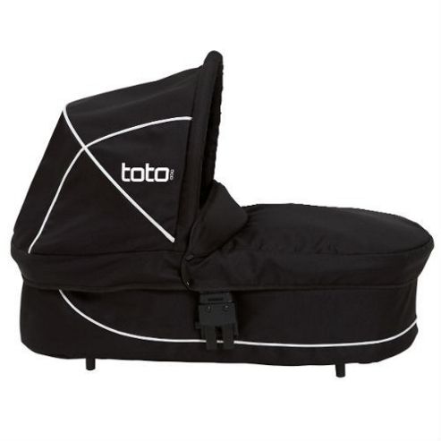 Image of Tippitoes Toto Carrycot (black)
