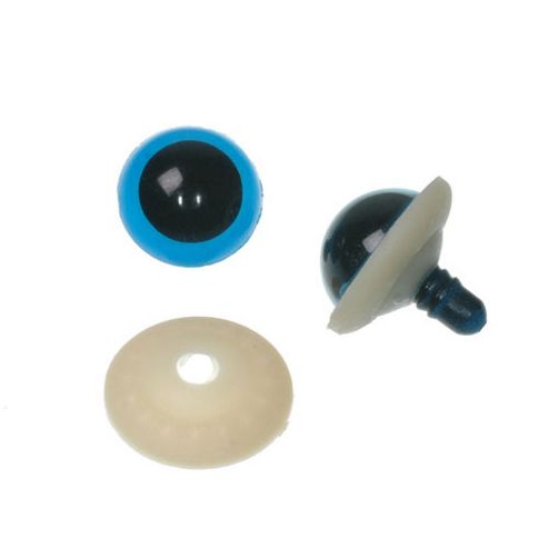 Image of Safety Eyes 16mm Blue 10 Pr