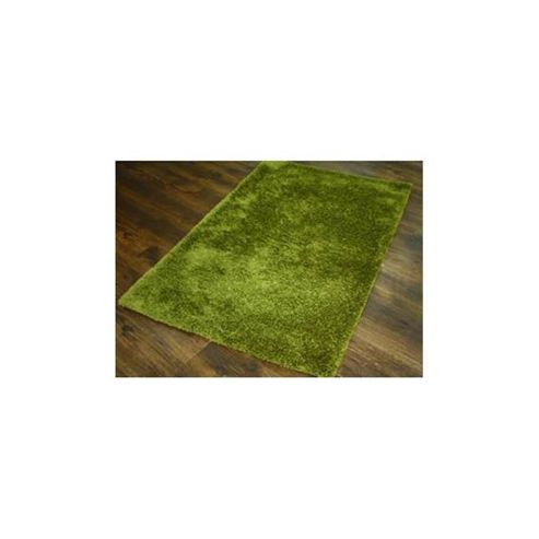 Image of Dandy Zanzibar Green Shag Rug - 60cm X 110cm