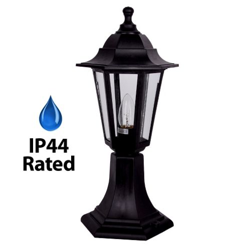 Image of Ip44 Outdoor Lantern In Black