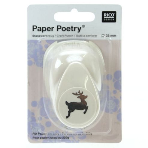 Image of Rico - Punch - Reindeer 25mm X 25mm