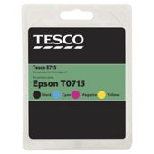 Tesco E715 Multipack (Compatible with printers using Epson T0715 ink cartridge)