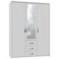 Altruna Now 3 Doors Wardrobe - White