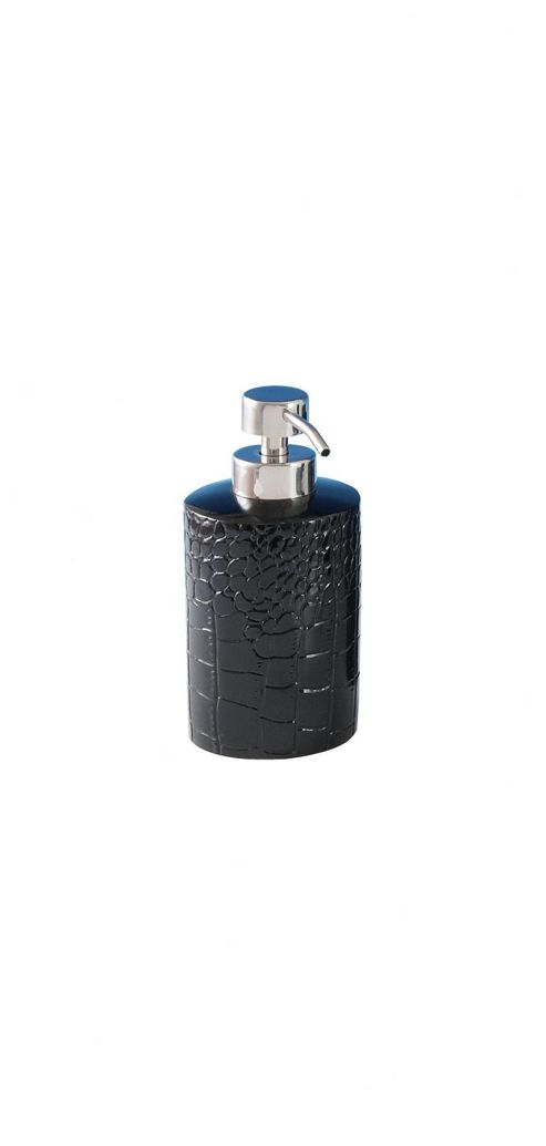 Image of Sanwood Kroko Soap Dispenser - Black