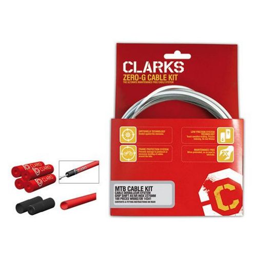 Image of Clarks Dirtshield Mtb / Hybrid / Road Gear Kit (carded) - Pre-lubed